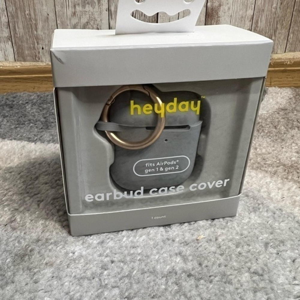 Heyday Grey Earbud Case Cover